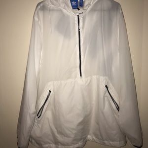 Adidas hooded windbreaker !!